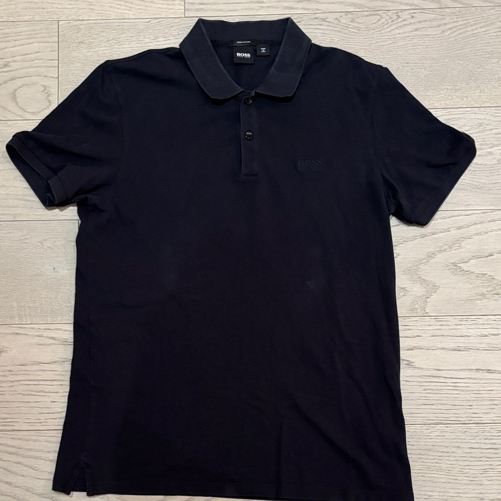 Boss Men's Dark Polo Shirt